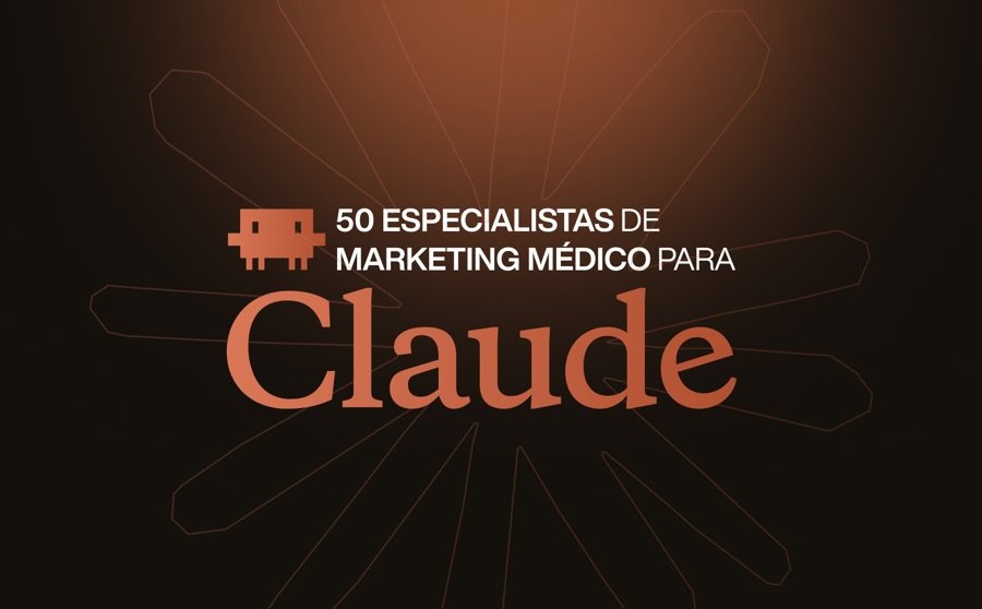 50 Especialistas de Marketing Médico no Claude